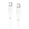 Кабель Hoco X93 Force 60W charging data cable Type-C to Type-C ( L-2M ) White