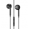 Наушники Hoco M101 Crystal joy wire-controlled earphones with microphone Black (M101)