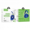 Навушники Bluetooth Hoco W43 Adventure BT headphones Blue