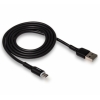 Кабель XO NB112 3A fast charging usb cable micro Black