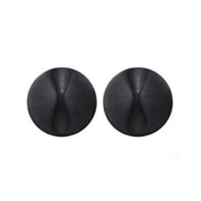 Держатель для кабеля Cabble Clam (1 port) Black