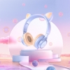 Наушники Hoco W36 Cat ear headphones with mic Dream Blue (W36)