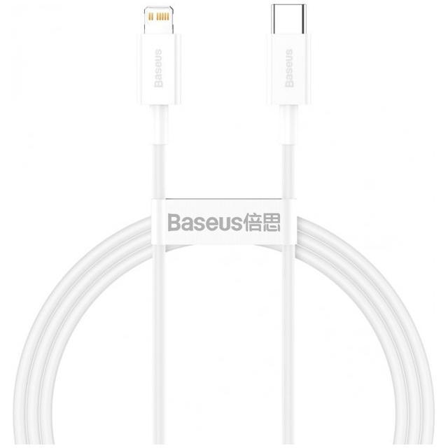 Кабель Baseus Superior Series Fast Charging Data Cable Type-C to iP PD 20W 1m White