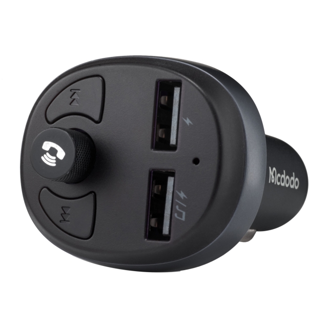 FM-трансмиттер McDodo Bluetooth FM Car Charger CC-6880 Black (CC-6880)