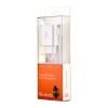 МЗП McDodo Dual USB Charger ( EU Plug ) + Type-C Cable 1m Travel Set CH-6721 White