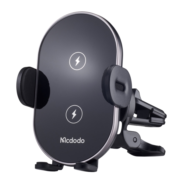 Холдер McDodo ZN Series Dual Coil Wirelss Charger Car Amount CH-1600 Black (CH-1600)