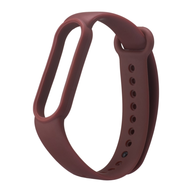 Ремінець Silicone Mi Band 5/6 Chocolate