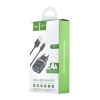 СЗУ Hoco C12 Smart dual USB charger set with Lightning cable(EU) 2USB 2.4A Black (C12)