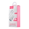 СЗУ Hoco C12 Smart dual USB charger set with Lightning cable(EU) 2USB 2.4A White (C12)