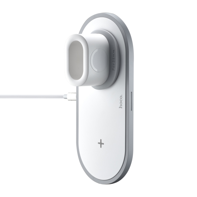 БЗП Hoco CW21 Wisdom 3-in-1 wireless charger White