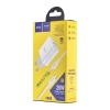 МЗП Hoco C80A Rapido PD20W + QC3.0 charger set Type-C to Type-C ( EU ) White
