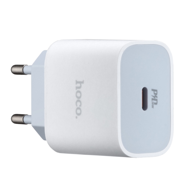 МЗП Hoco C76A Plus Speed source PD20W charger (EU) White
