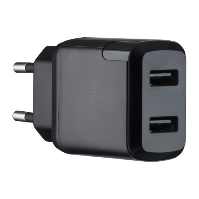МЗП Hoco N7 Speedy dual port charger ( EU ) Black