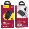 МЗП Hoco N7 Speedy dual port charger set Micro ( EU ) Black