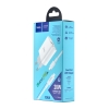 МЗП Hoco C80A Rapido PD20W + QC3.0 charger set Type-C to Lightning ( EU ) White