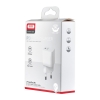 МЗП XO CE01 EU 20W PD Fast Charger Materials are CE certified White