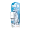МЗП Hoco C72Q Glorious single port QC3.0 charger ( EU ) ( With Micro USB Cable ) White