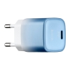 СЗУ Hoco C101A single port PD20W charger(EU) Ice Blue (C101A)