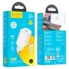МЗП Hoco N22 Jetta PD25W charger set ( Type-C to Type-C ) ( EU ) White