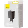 СЗУ Baseus Compact Quick Charger 2U+C 30W EU Black (CCXJ-E01)