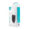 СЗУ USAMS CC133 T40 QC3.0+PD Digital Display Fast USB+Type-C Charger 20W (EU) Black (CC133)