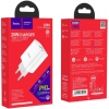 СЗУ Hoco C80A Plus Rapido PD20W+QC3.0 charger (EU) White (C80A)