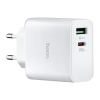 МЗП Hoco C113A Awesome PD65W dual port ( 1A1C ) charger ( EU ) White