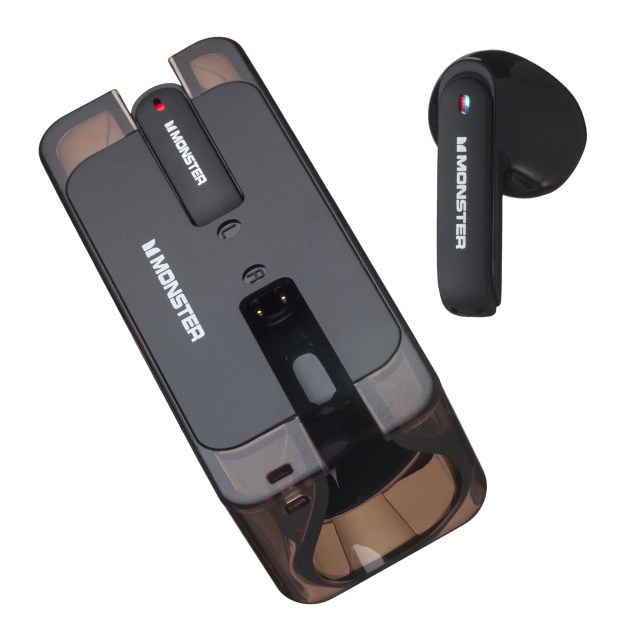 Наушники Bluetooth Monster XKT08 Wireless Bluetooth 5.2 Gaming earbuds 300mAh Stereo sound Black (XKT08)