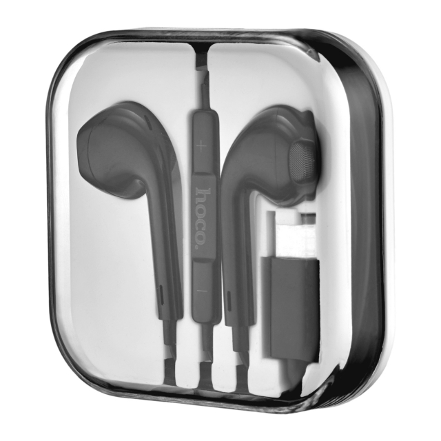 Наушники Hoco M101 Crystal joy Type-C wire-controlled digital earphones with microphone Black (M101)