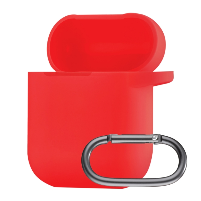 Чохол Silicone Case 1,2mm for AirPods 1/2 Red