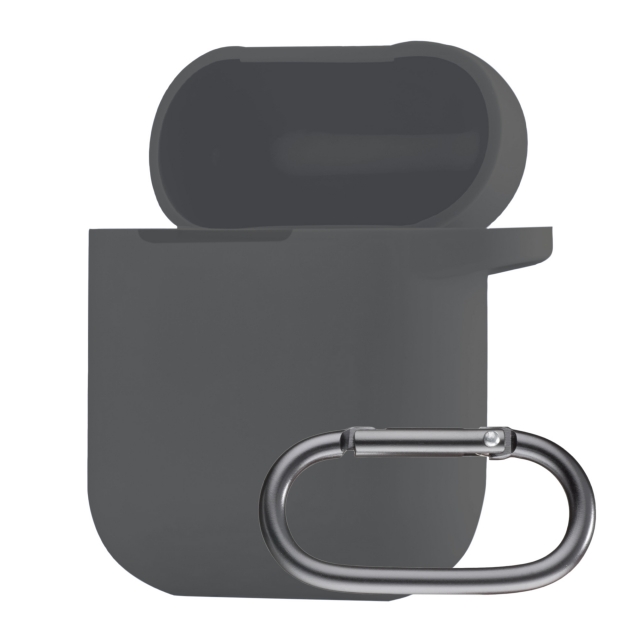 Чохол Silicone Case 1,2mm for AirPods 1/2 Lavender Grey