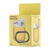 Чохол Silicone Case 1,2mm for AirPods 1/2 Yellow