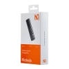 Набір дорожній адаптерів і кабелів 9 в 1 McDodo Multifunctional Storage Box WF-1720 Black