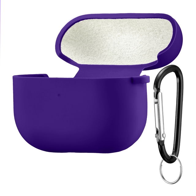 Чохол Silicone Case 2,5mm with microfiber for AirPods Pro Deep Purple