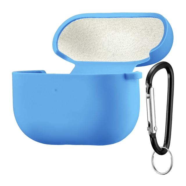 Чохол Silicone Case 2,5mm with microfiber for AirPods Pro Wave Blue