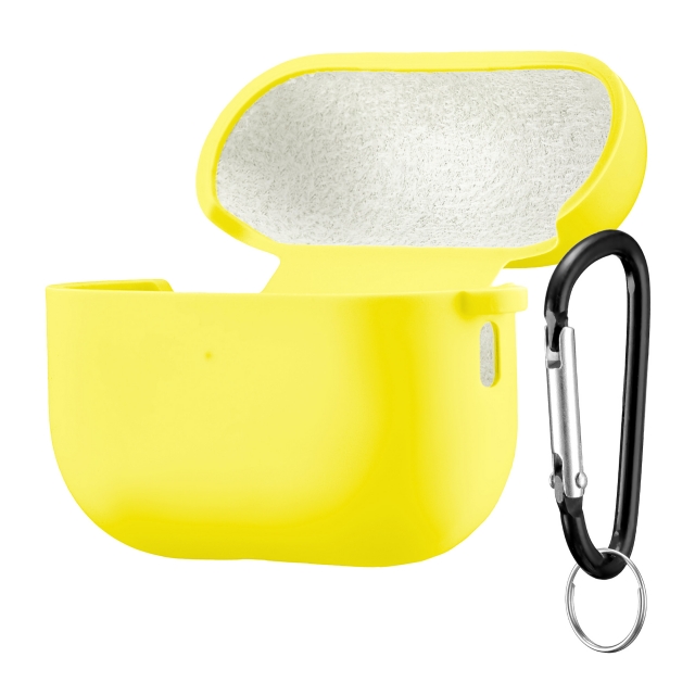 Чехол Silicone Case 2,5mm with microfiber for AirPods Pro 2 Shiny Yellow