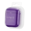 Чохол Silicone Case 2,5mm with microfiber for AirPods 1/2 Purple