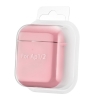 Чохол Silicone Case 2,5mm with microfiber for AirPods 1/2 Pink
