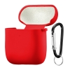 Чохол Silicone Case 2,5mm with microfiber for AirPods 1/2 Red