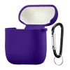Чохол Silicone Case 2,5mm with microfiber for AirPods 1/2 Deep Purple