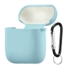 Чохол Silicone Case 2,5mm with microfiber for AirPods 1/2 Glacier Blue