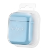 Чохол Silicone Case 2,5mm with microfiber for AirPods 1/2 Glacier Blue