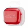 Чохол Silicone Case 2,5mm with microfiber for AirPods 3 Red