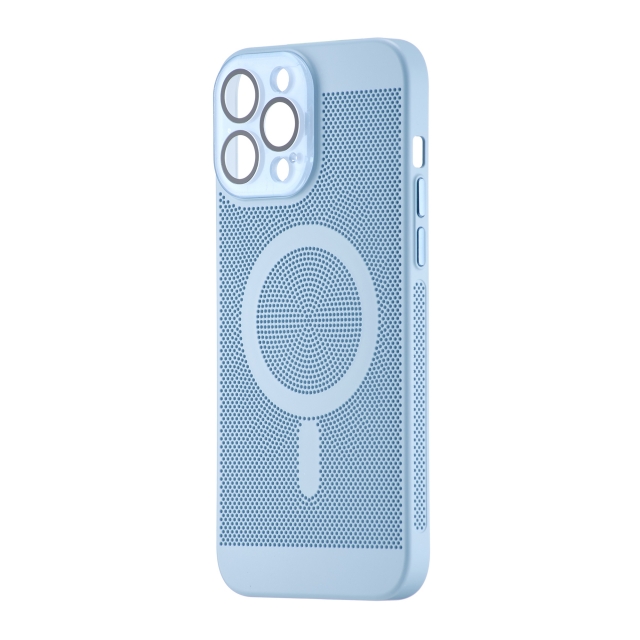 Чохол Perfomed with MagSafe Protected Camera iPhone 13 Pro Max Light Blue