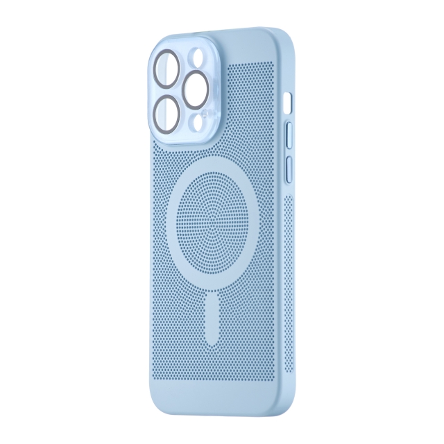 Чохол Perfomed with MagSafe Protected Camera iPhone 14 Pro Max Light Blue