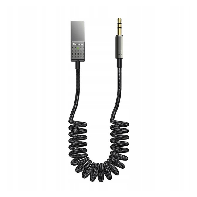 Bluetooth ресивер McDodo USB-A To 3.5mm Bluetooth Audio Cable CA-8700 Black (CA-8700)