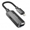 Адаптер McDodo 2 in 1 Convertor Lightning to USB-A 3.0 + Lightning CA-2690 Dark Grey (CA-2690)