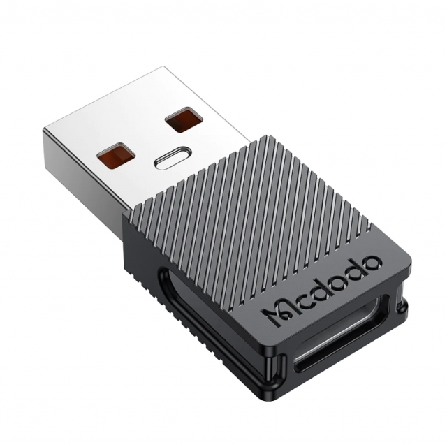 Адаптер McDodo Type-C 5A to USB-A 2.0 Convertor OT-6970 Black (OT-6970)
