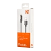 Кабель McDodo Auto Power Off Lightning Transparent Data Cable 1.2m CA-3140 Black (CA-3140)