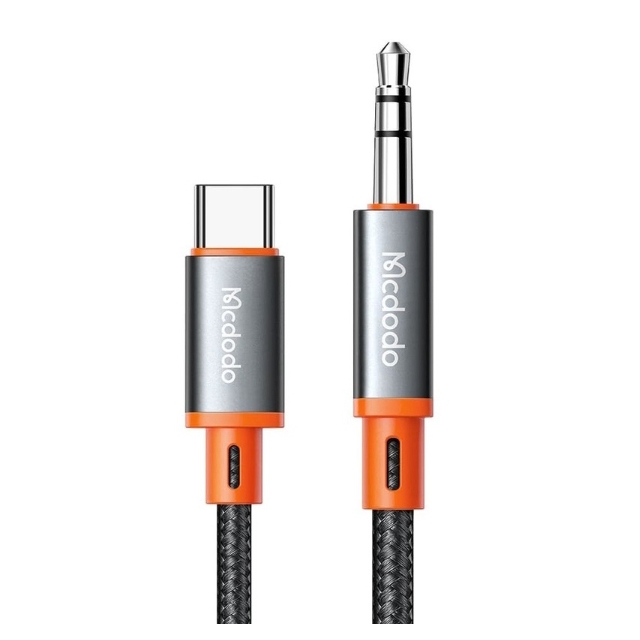Кабель McDodo Castle Series Type-C to 3.5mm Male Cable 1.2m CA-0820 Black